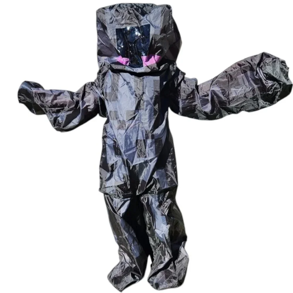 Minecraft Children's Kids Enderman Inflatebale Costume FABRIC ONLY  Zipper closu